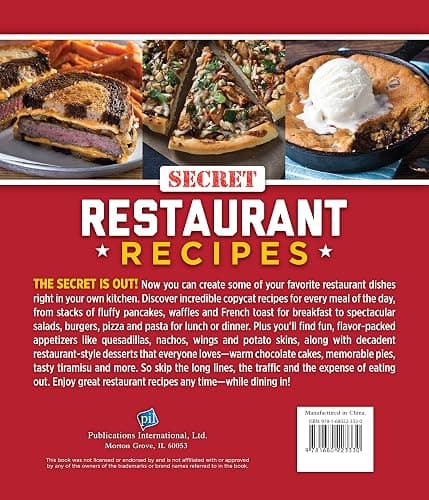 Secret Restaurant Recipes thumbnail 2