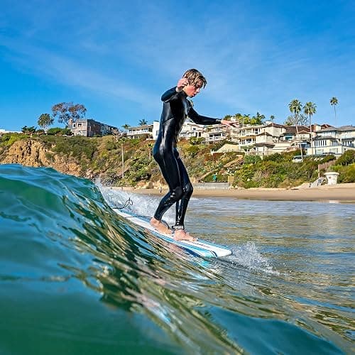 Wavestorm 8ft Classic Surfboard // Foam Wax Free Soft Top Longboard for Adults and Kids of All Levels of Surfing thumbnail 2