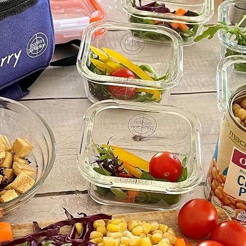 Portion Perfection Bariatric Must Haves / 3 Pk Bariatric Meal Prep Containers Reusable Glass Portion Control Container | Gastric Sleeve Must Haves | Bari Preppers thumbnail 4