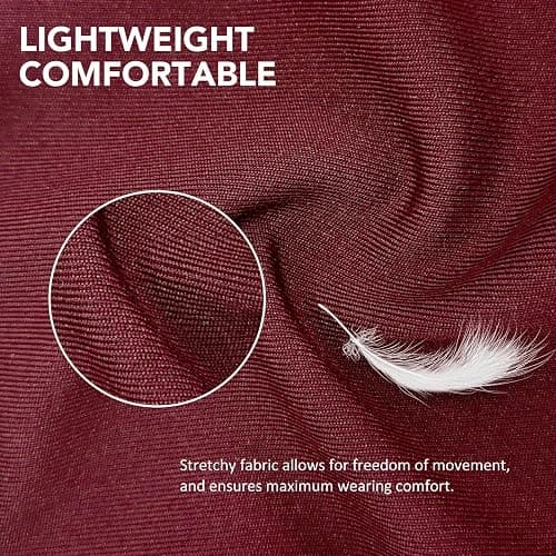 Harrison Howard Super Comfort Stretchy Fly Mask Large Eye Space with UV Protection Soft on Skin with Breathability Fly Mask Burgundy M thumbnail 3