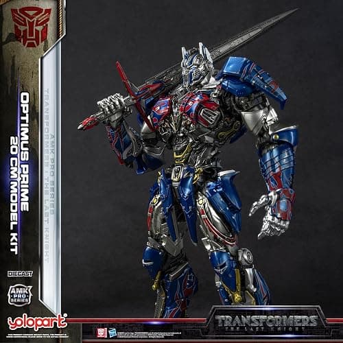YOLOPARK Transformers: The Last Knight Optimus Prime with Upgraded Weaponry,Highly Articulated 7.87 Inch Transformers Action Figure for Ages 15 and Up,No Converting thumbnail 8