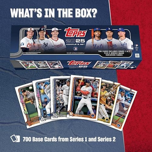 2025 Topps Complete Sets Baseball - Factory Sealed - Retail Box thumbnail 9