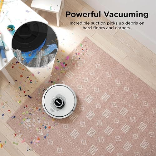 Shark AI Ultra Voice Control Robot Vacuum with Matrix Clean Navigation, Home Mapping, 60-Day Capacity, XL Self-Empty Base for Homes with Pets, Carpet & Hard Floors, Cool Grey thumbnail 2