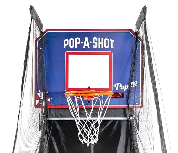 Pop-A-Shot - Pop-Up Game | Arcade Basketball Inside, Out, and On The Go | Infrared Sensor Scoring | 3 Balls | Foldable, Portable, Tote Bag Included thumbnail 7