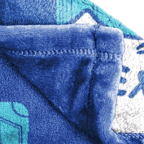 Jay Franco Kids Plush Throw Blanket – Soft & Cozy Fleece Throw for Bedroom & Couch Décor, Official Licensed Product, Blue - Spidey & Friends, 60x90 - Large Blanket thumbnail 3