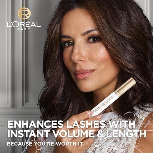 L'Oreal Paris Voluminous Lash Boosting Conditioning Primer Mascara, White Primer, 0.24 Fl Oz., 1 Count thumbnail 3