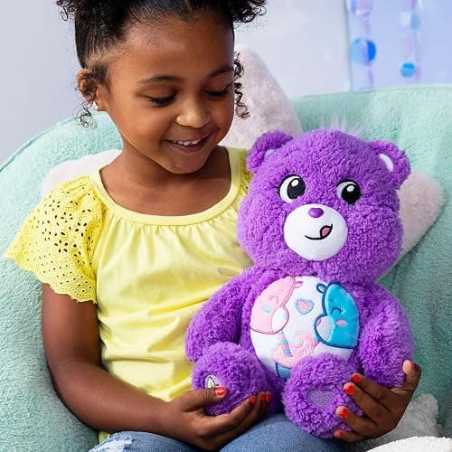 Care Bears 14" - Medium Size Plush - Cozy Share Bear thumbnail 7