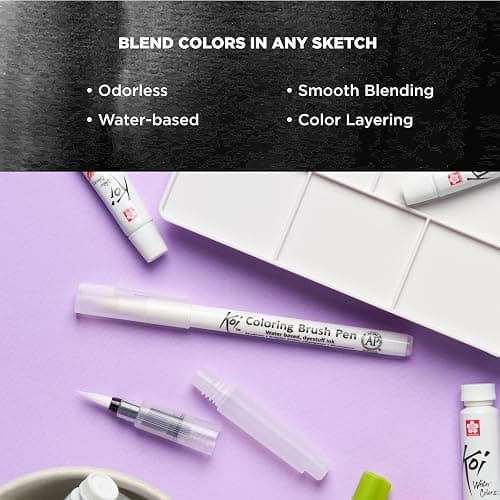 SAKURA XBR-Blend 2-Piece Blister Card Koi Colorless Blender Set thumbnail 4