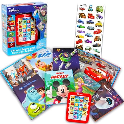 Disney Me Reader Electronic Book Bundle ~ Pixar Books Including Cars, Monster's Inc. and More | Disney Set with 350+ Toy Story Stickers for Kids - Image 1