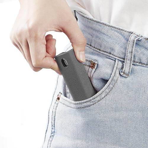 YTT Touchscreen Mist Cleaner, Screen Cleaner, for All Phones, Laptop and Tablet Screens,Two in One Spray and Microfiber Cloth (Grey) thumbnail 4