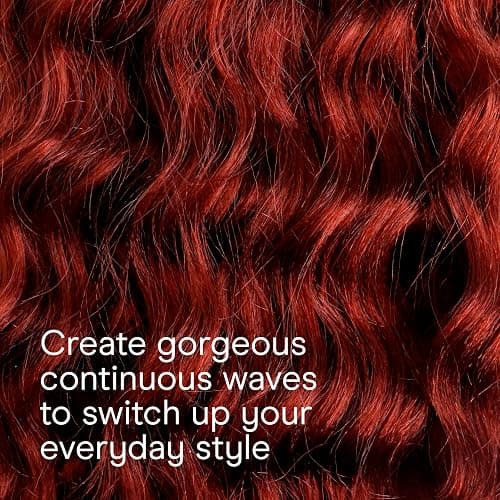 Conair Double Ceramic 3 Barrel Curling Iron, Triple Barrel Waver Hair Tool Creates Deep, Continuous Waves, Hair Curler for All Hair Lengths, White/Rose Gold thumbnail 6