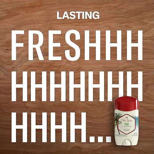Old Spice Antiperspirant Deodorant for Men, 24/7 Sweat and Odor Protection, Advanced Skin Conditioners, Fiji with Palm Tree Scent, Invisible Solid, 2.6 oz (Pack of 2) - RED thumbnail 3