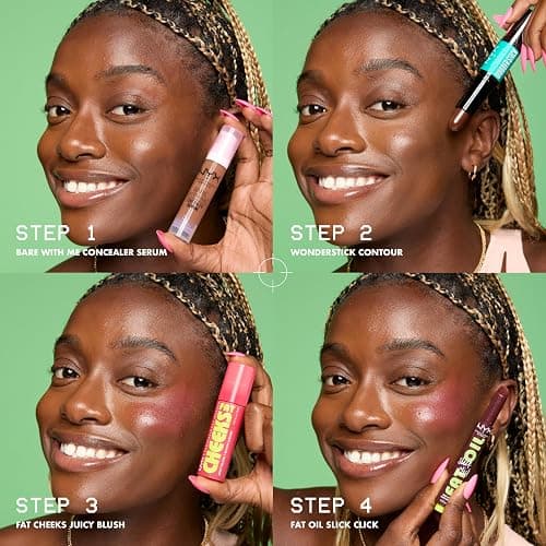 NYX Professional Makeup Fat Cheeks Juicy Blush, Liquid Blush, 12 HR Wear, Infused With Oils & Peptides, Cheek Hugging Applicator, Does Not Fade, Shade: Fig Fizz (Pink) thumbnail 7