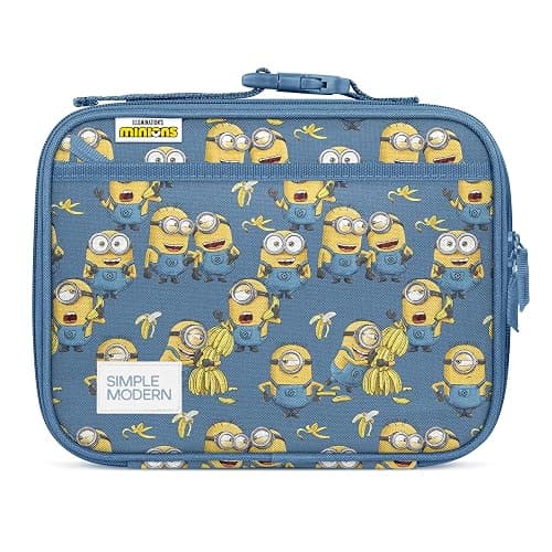 Simple Modern Minions Kids Lunch Box for Toddler | Despicable Me Reusable Insulated Bag for Girls | Meal Containers for School with Exterior and Interior Pockets | Hadley Collection | Minions Unite - Image 1