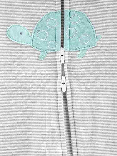 Simple Joys by Carter's Baby Neutral 2-pack Cotton Footed Sleep and Play thumbnail 3