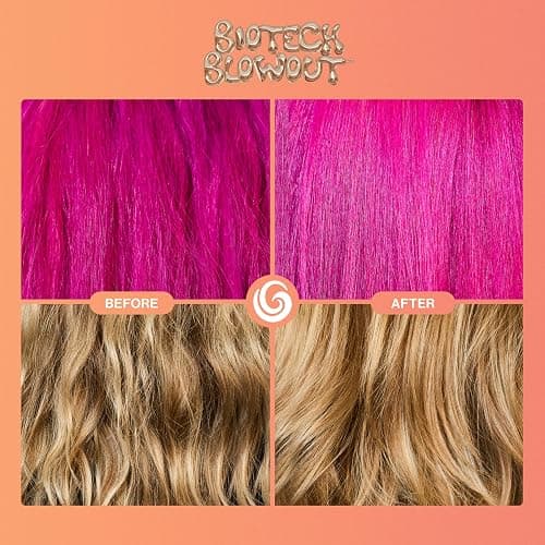 Biotech Blowout Leave-In Restorative Hair Mask 1.7 Fl Oz, Style & Heat Protectant (up to 450°F), 8-Hour Style, Frizz Control, for Damage Heat, Bleach, Colour & Chemical Stress, by Goddess Maintenance thumbnail 5