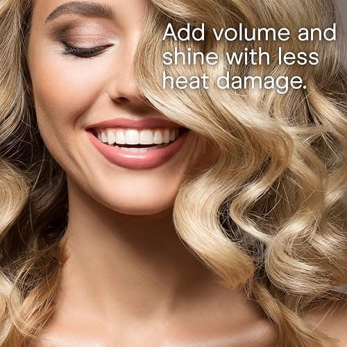 Conair Hot Rollers for Long, Medium & Short Hair, 8 Ceramic Flocked 2-Inch Heated Hair Rollers with Clips, Hot Curlers for Women, Volume & Curls, Amazon Exclusive, Lilac thumbnail 7