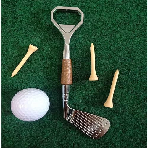 HYYF Golf Club Bottle Opener,Golfer Beer Novelty Item for The Golf Lover and Beer Enthusiast，Made From Zinc Alloy-100g thumbnail 2