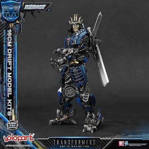 YOLOPARK Transformers Toys Age of Extinction Drift Action Figure,AMK PRO Series 6.3 Inch Highly Articulated Transformers Model Kit for Ages 15 and Up,No Converting thumbnail 9