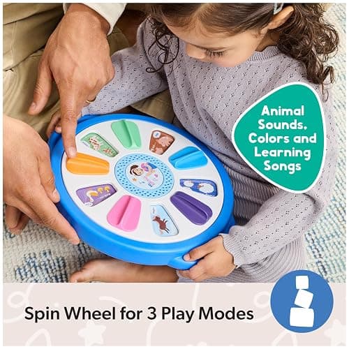 Ms. Rachel Official Spin Along Learning Wheel with 3 Learning Play Modes, Educational Toys & Toddler Toys for Girls & Boys Ages 1-3+ thumbnail 4