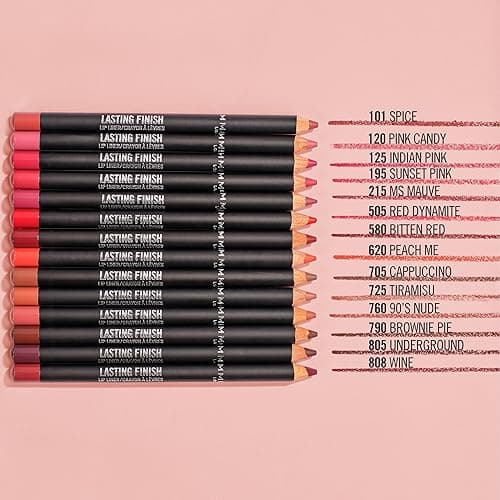Rimmel Lasting Finish 8HR Soft Lip Liner Pencil - Vibrant, Blendable Formula to Lock Lipstick in Place for 8 Hours - 705 Cappuccino, .04oz thumbnail 6