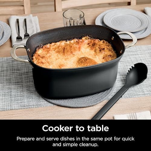 Ninja® 12-in-1 PossibleCooker™ PLUS | 8.5-qt - Sous Vide & Proof Multi-Cooker | Slow Cooker, Dutch Oven & More | Glass Lid & Integrated Spoon | Nonstick | Oven Safe Pot to 500°F | Black | MC1010 thumbnail 8