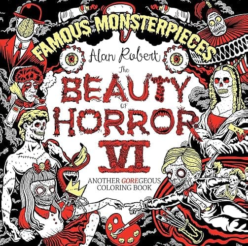 The Beauty of Horror 6: Famous Monsterpieces Coloring Book - Image 1