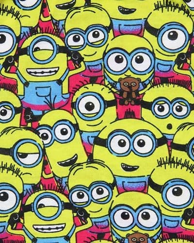 INTIMO Despicable Me Girls' Movie Minions Better Together Sleep Pajama Set Shorts thumbnail 5