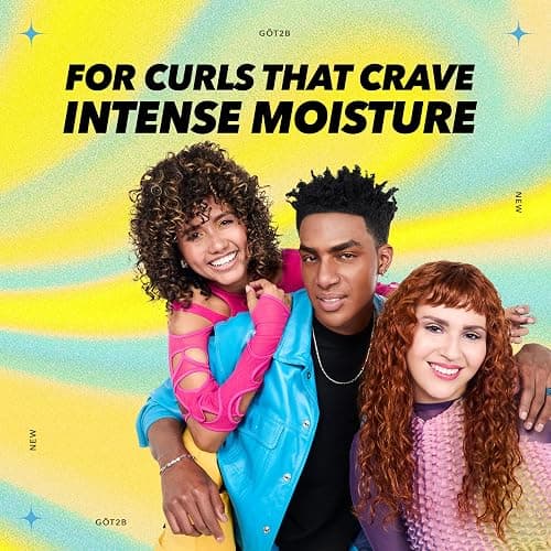 Got2B Curled Styling Cream, 6 Fl Oz, Curl Defining & Moisturizing Hair Cream for Coily & Curly Hair, Provides Frizz Control & Soft Feel for Type 3-4 Curls, Made with Vitamin E, Aloe Vera & Argan Oil thumbnail 4