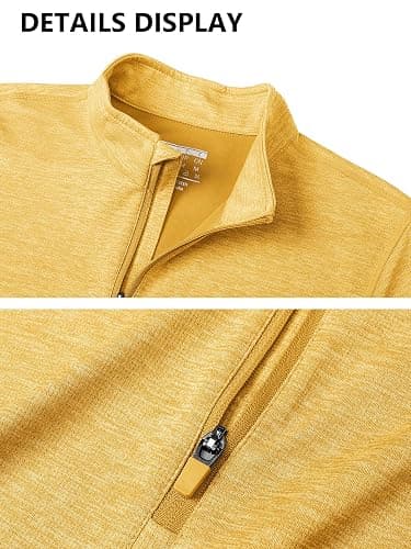 MAGCOMSEN Women's 1/4 Zip Shirts UPF 50+ Sun Protection Pullover Long Sleeve Quick Dry Workout Hiking Athletic Shirts thumbnail 7