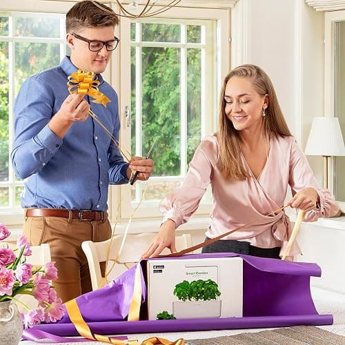 Click & Grow Indoor Herb Garden Kit with Grow Light | Smart Garden for Home Kitchen Windowsill | Easier Than Hydroponics Growing System | Vegetable Gardening Starter (3 Basil Pods Included), White thumbnail 5