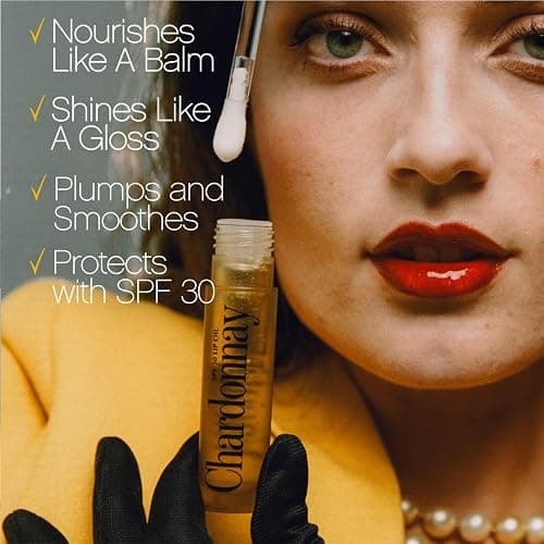 Vacation Chardonnay Lip Oil SPF 30, Sunscreen for Lips, Hydrating, Caramel Vanilla Flavored Lip Gloss, Clear Plumper, Non-Sticky Lip Balm, Vegan, 0.2 Fl. Oz. thumbnail 3