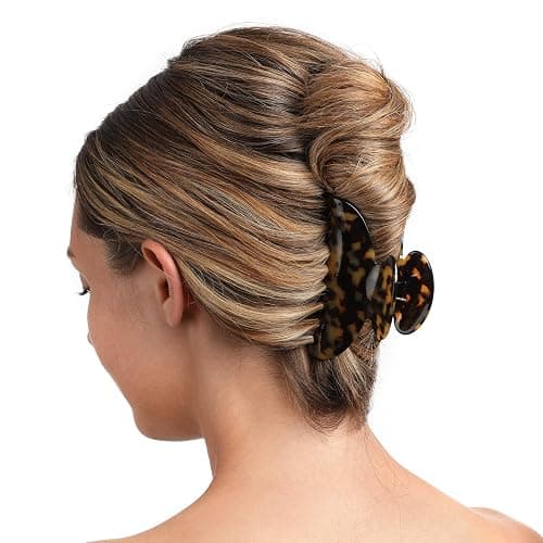 Medium Claw Hair Clips for Women Girls Tortoise Hair Jaw Clips Celluloid Hair Claw Clamps Leopard Print Hair Clasp 3 Pack Mother's Day Gifts thumbnail 2