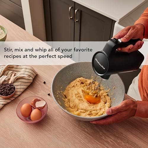 KitchenAid Cordless Hand Mixer - Black Matte thumbnail 5
