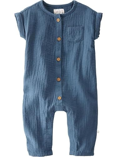 little planet by carter's unisex-baby Jumpsuit Made With Organic Cotton - Image 1