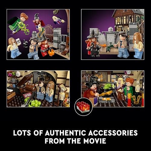 LEGO Ideas Hocus Pocus The Sanderson Sister's Cottage - Building Set for Adults, Men & Women, Age 18+ - Unique Gift for Fans W/Sister Minifigures - 21341 thumbnail 7