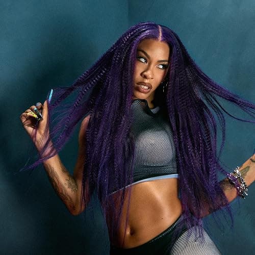 Good Dye Young x Rico Nasty Purple Semi-Permanent Hair Dye, Vegan and Cruelty-Free, Semi-Permanent Hair Color (Deep Purple, 5FL OZ) | Vegan and Cruelty-Free Deep Purple Hair Dye, Lasts 16-24+ Washes, Non-Damaging Conditioning Hair Color, Rico Nasty Collab thumbnail 3