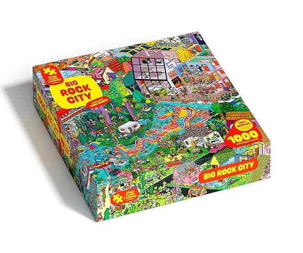 Big Rock City • 1000-Piece Jigsaw Puzzle from The Magic Puzzle Company • Series Four - Image 1