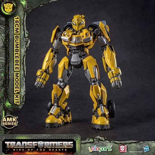 YOLOPARK Bumblebee Transformers Toy Rise of The Beasts Action Figure,Highly Articulated 6.5 Inch Transformer Toys for Boys Girls 8 Years Old and Up,No Converting Bumblebee Model Kit thumbnail 7