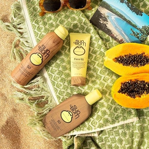 Sun Bum Original SPF 50 Sunscreen Face Lotion - Broad Spectrum Moisturizing Facial Sunscreen with Vitamin E -Fragrance Free - Travel Size - 3 oz thumbnail 7