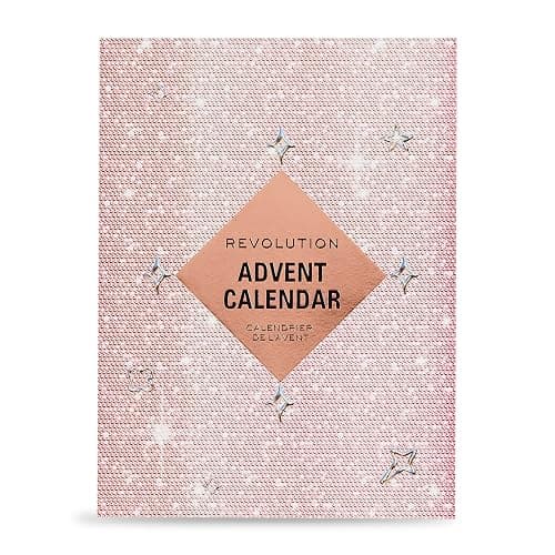 Revolution Beauty 24-Piece Holiday Beauty Advent Calendar, Makeup Gift Set with Lip Gloss, Nourishing Lip Masks, Brushes & Brow Gel, Vegan & Cruelty-Free thumbnail 5