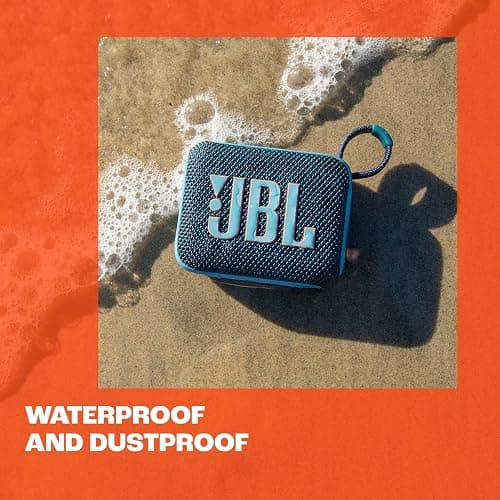 JBL GO 4 Speaker Bluetooth Portatile, Altoparlante Wireless con Design Compatto, Waterproof e Resistenza alla Polvere IP67, fino a 7 h di Autonomia, USB, Compatibile con App JBL Portable, Rosa thumbnail 4