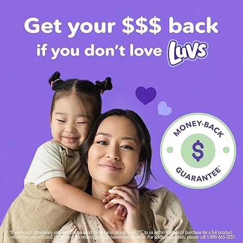 Luvs Size 1 Baby Diapers, Platinum Protection Bluey Diapers for Day & Night, Size 1, 294 Count (Packaging May Vary) thumbnail 7