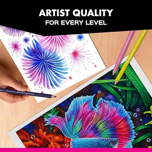 Prismacolor Premier Colored Pencils, Soft Core, Assorted Colors, 48 Count - Durable, Vibrant, Ultra-Smooth, Adult Coloring, Drawing, Sketching, Arts & Crafts thumbnail 10