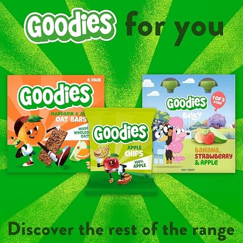 Goodies Apple Chips Kids Fruit Snack, 100% fruit, High in Fibre, No Added Sugar, 3+ Years, 15 g (Pack of 5) thumbnail 8