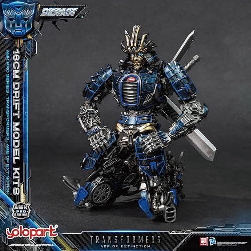 YOLOPARK Transformers Toys Age of Extinction Drift Action Figure,AMK PRO Series 6.3 Inch Highly Articulated Transformers Model Kit for Ages 15 and Up,No Converting thumbnail 6