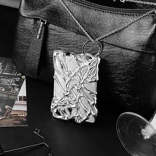 JIYIN Photocard Holder, Kunststoffe Unregelmäßig Rahmen Kpop Photocard Holder Kpop Keychain ID Card Holder Badge Holder Y2K Fotokartenhalter thumbnail 6