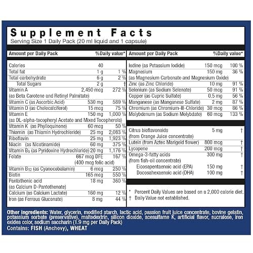 Orthomol Vital F Women's Multivitamin Vials, 30-Day Supply | Boosts energy & reduces fatigue, Supports vitality & immune health, Vitamins A-K plus folic acid & omega-3 thumbnail 9