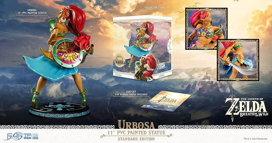 First4Figures - The Legend of Zelda: Breath of The Wild (Urbosa)(Standard) PVC Figurine thumbnail 6