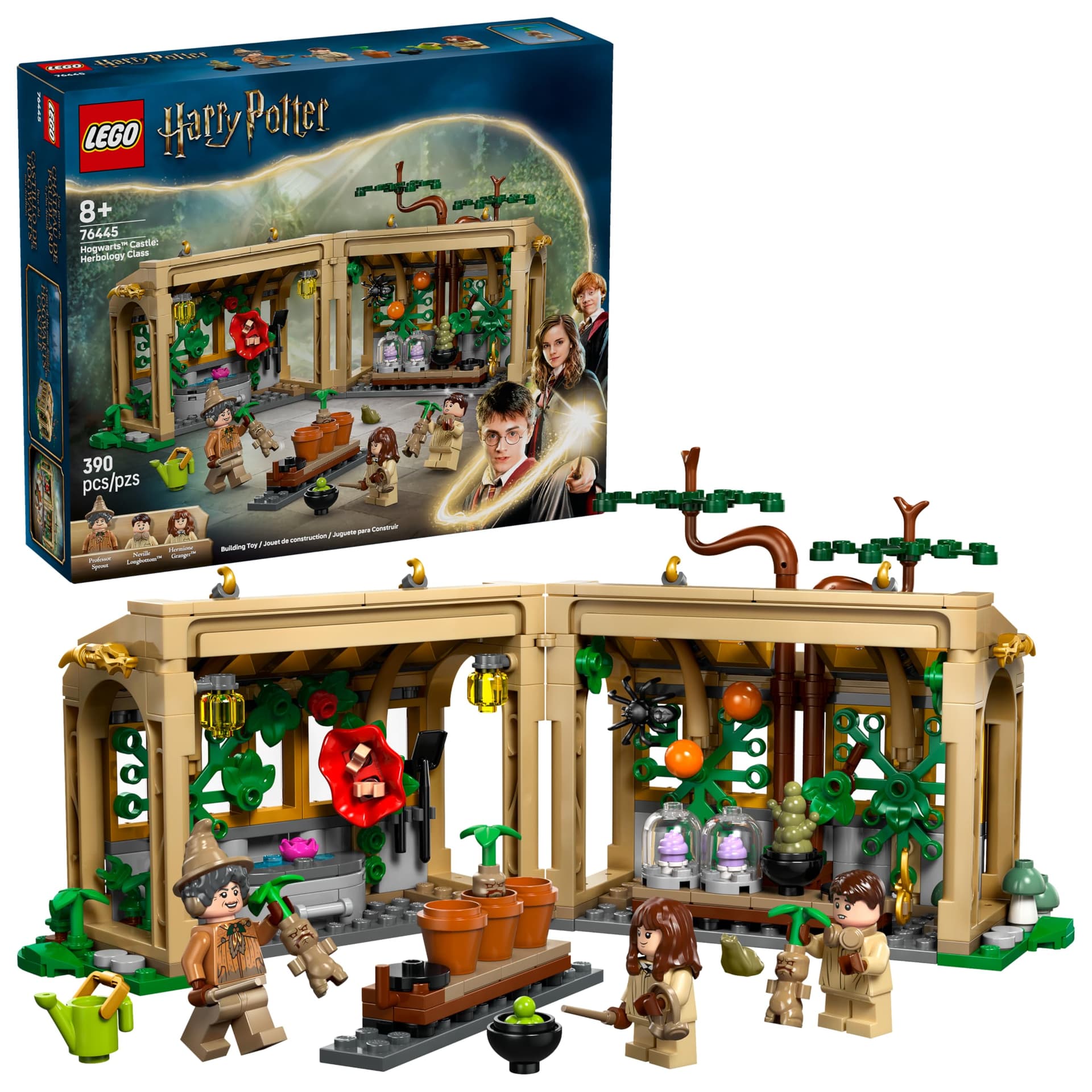 LEGO Harry Potter O Castelo de Hogwarts: Aula de Herbologia 76445 - Image 1